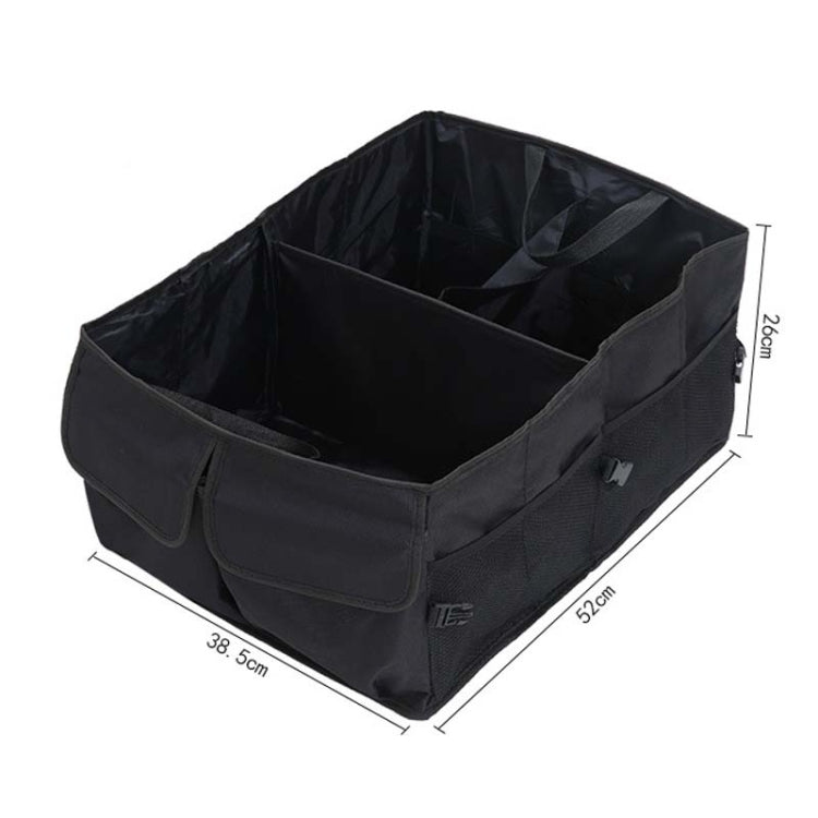 Car Trunk Portable Foldable Organizing And Storing Box - Black