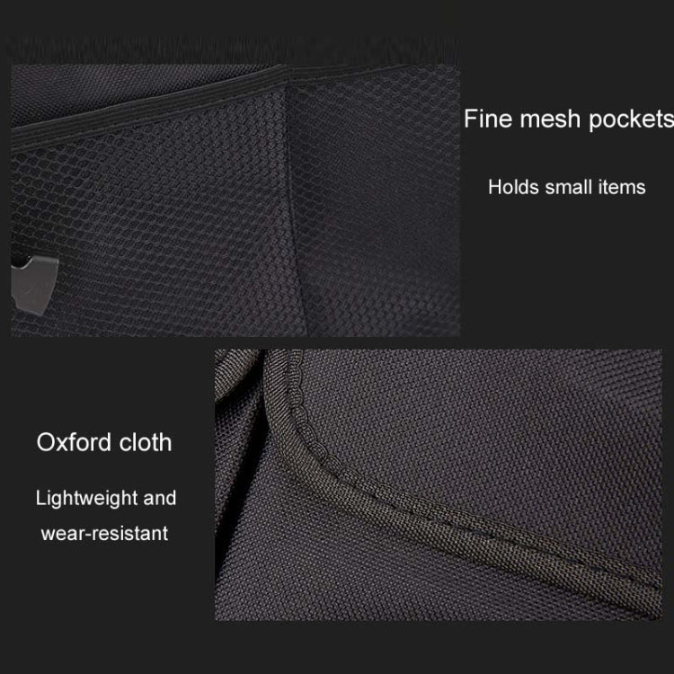 Car Trunk Portable Foldable Organizing And Storing Box - Black