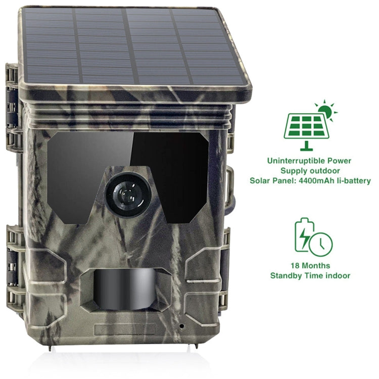 HC600A HD Night Vision Infrared Motion Detection Hunting Camera with Solar Panel