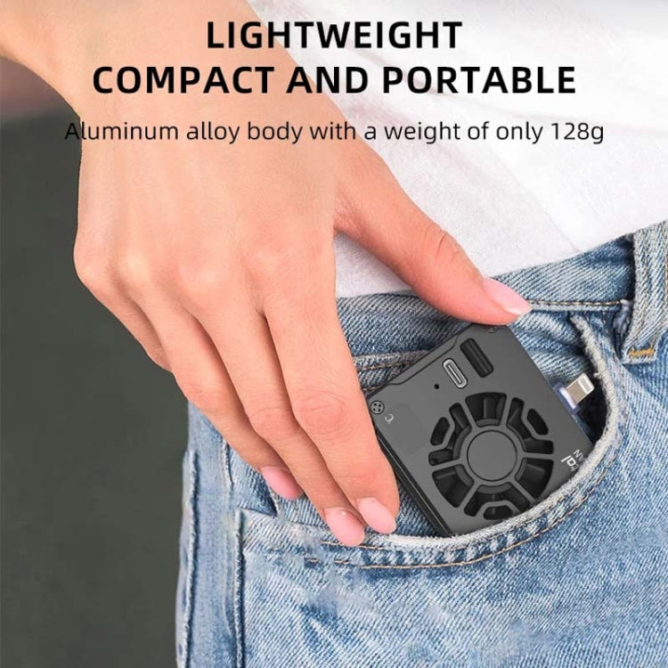 For Canon / Sony / FUJIFILM Desiontal F01 Portable Metal Case Semiconductor Camera Cooler SLR Cooling Fan