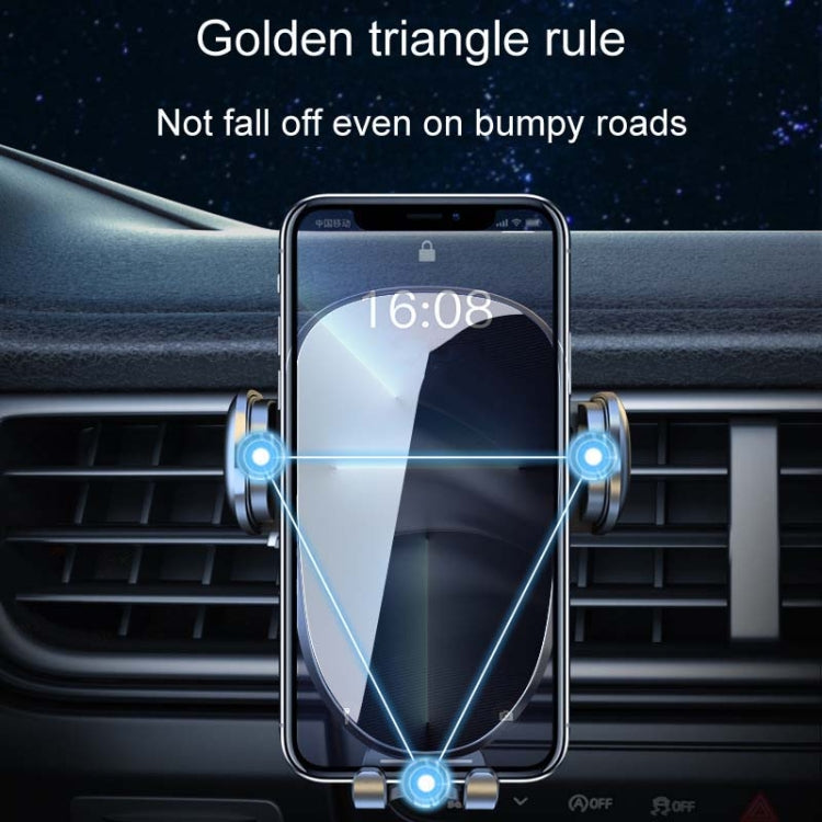 Car Air Vent Multifunctional Universal Cell Phone Navigation Holder - Black