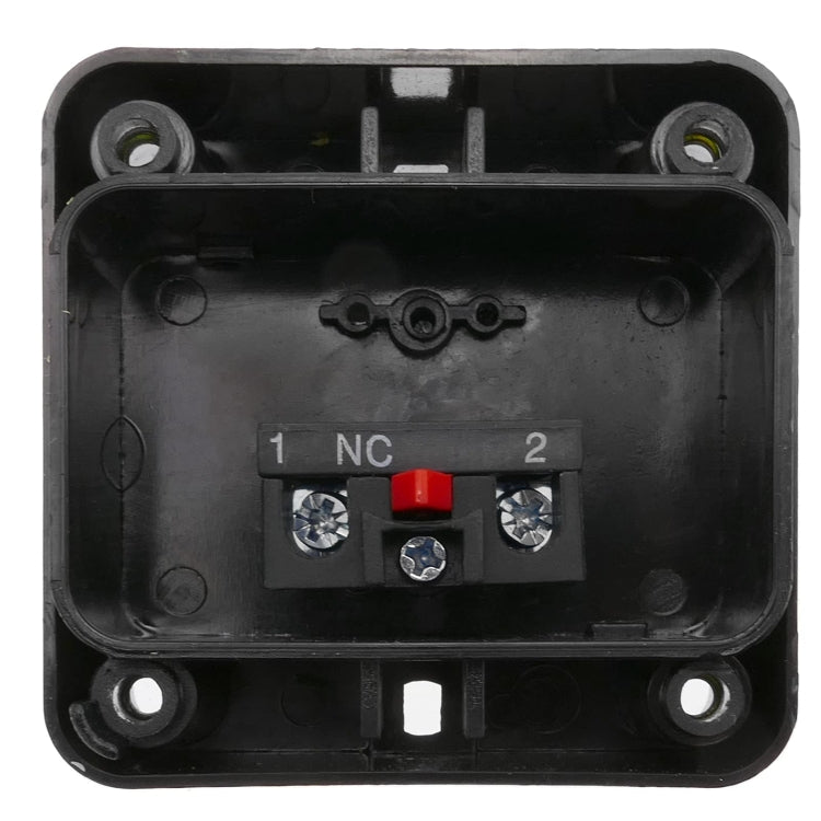 Elevator Pit Platform High-position Emergency Stop Switch With Bottom Box + Key - 1 Normally Open 1 Normally Closed