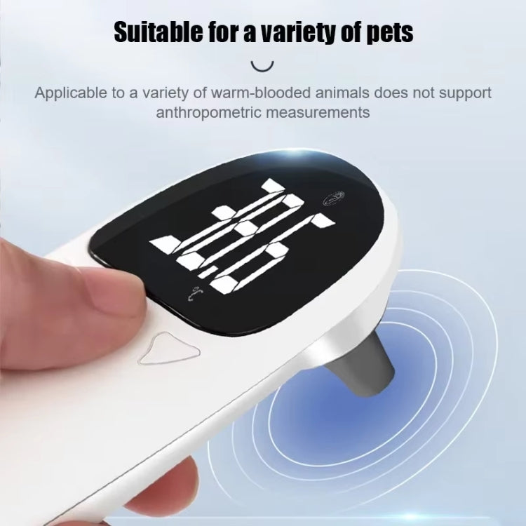 ELOFS EF-07 Pet Dog Cat Ear Digital Thermometer Accurate Infrared Measuring Animal Thermometer - White