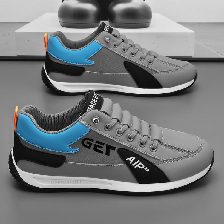 Men Casual Sneakers Lace Up Running Shoes Trendy Sports Shoes, Size: 43