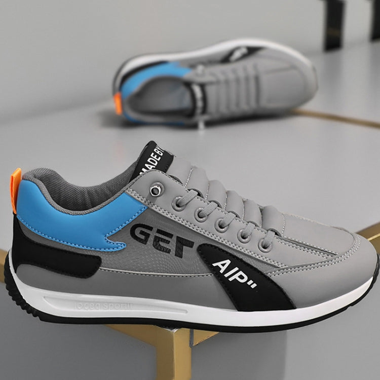 Men Casual Sneakers Lace Up Running Shoes Trendy Sports Shoes, Size: 43