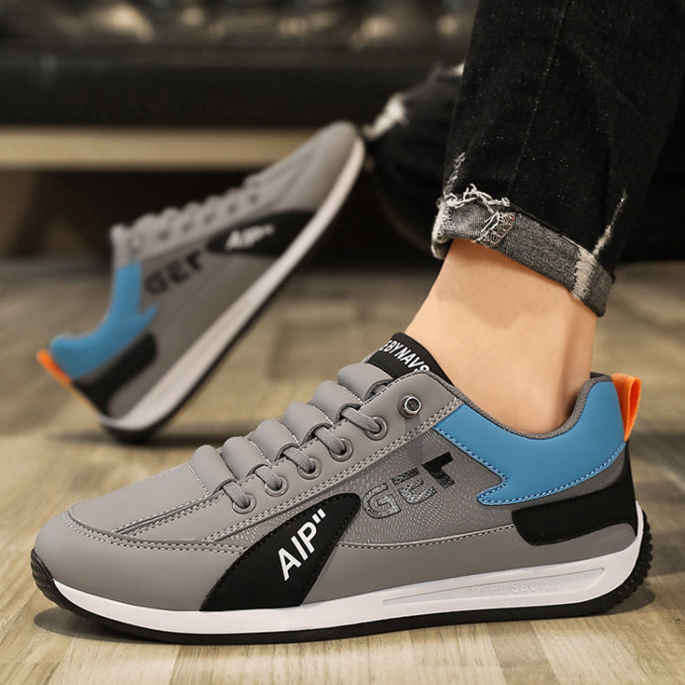 Men Casual Sneakers Lace Up Running Shoes Trendy Sports Shoes, Size: 43