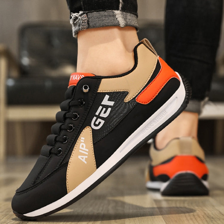 Men Casual Sneakers Lace Up Running Shoes Trendy Sports Shoes, Size: 43