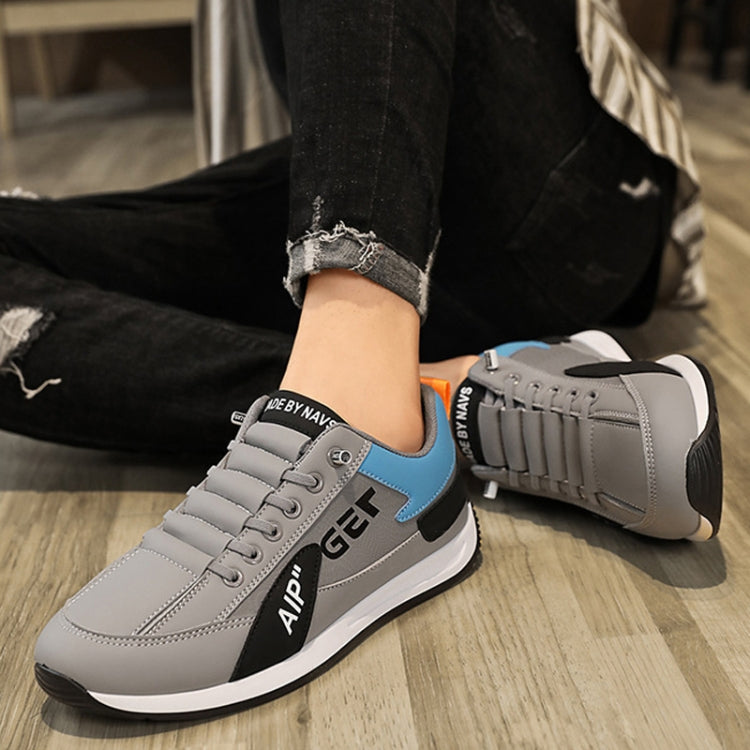 Men Casual Sneakers Lace Up Running Shoes Trendy Sports Shoes, Size: 43
