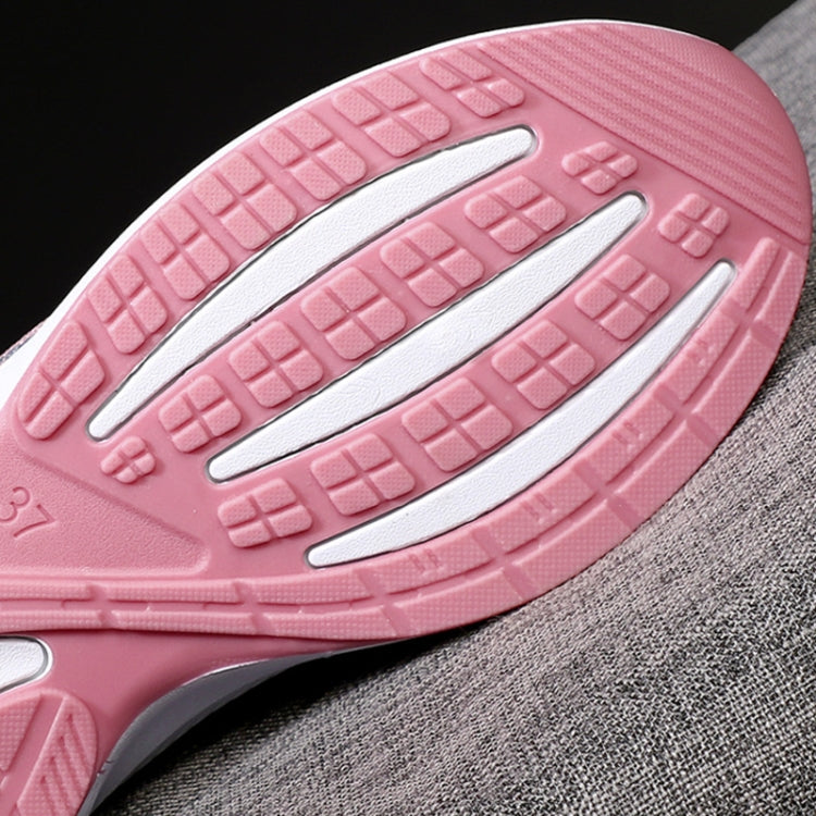 Women Casual Shoes Breathable Sneakers Versatile Comfortable Soft Sole Mesh Running Shoes, Size: 40