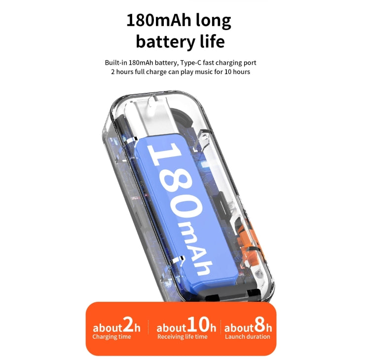 2-in-1 Receiver Bluetooth Transmitter with Call Aux Car Bluetooth Adapter