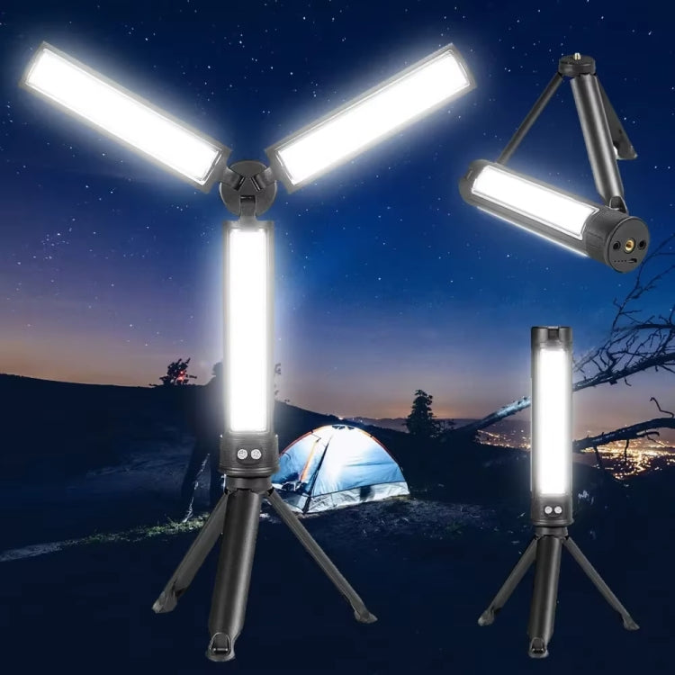 E-SMARTER D37 LED Foldable Overhaul Light With Stand USB Rechargeable Auto Repair Portable Worklight