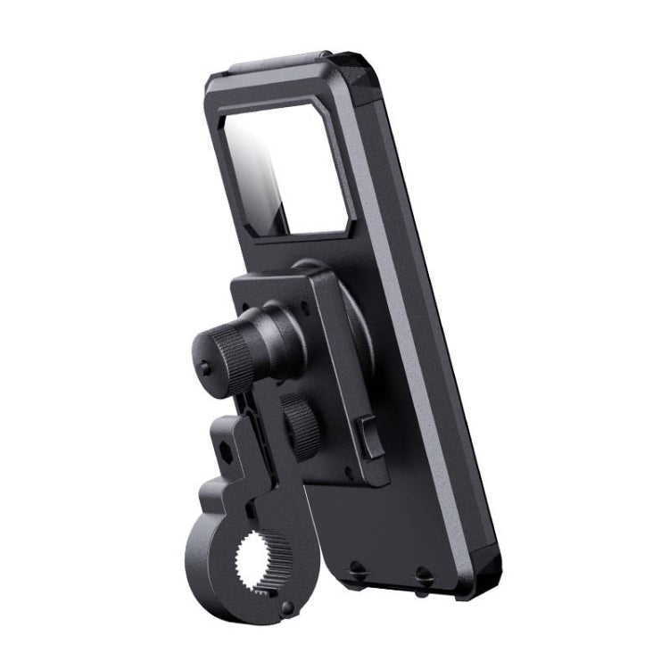 Bicycle Fixed Rotatable Waterproof Cell Phone Navigation Bracket, Style: Handlebar Model