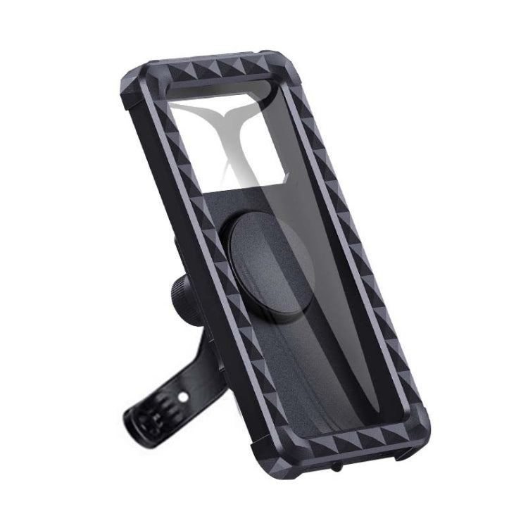 Bicycle Fixed Rotatable Waterproof Cell Phone Navigation Bracket, Style: Rearview Mirror Model