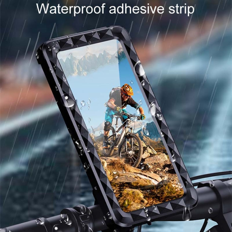 Bicycle Fixed Rotatable Waterproof Cell Phone Navigation Bracket, Style: Handlebar Model