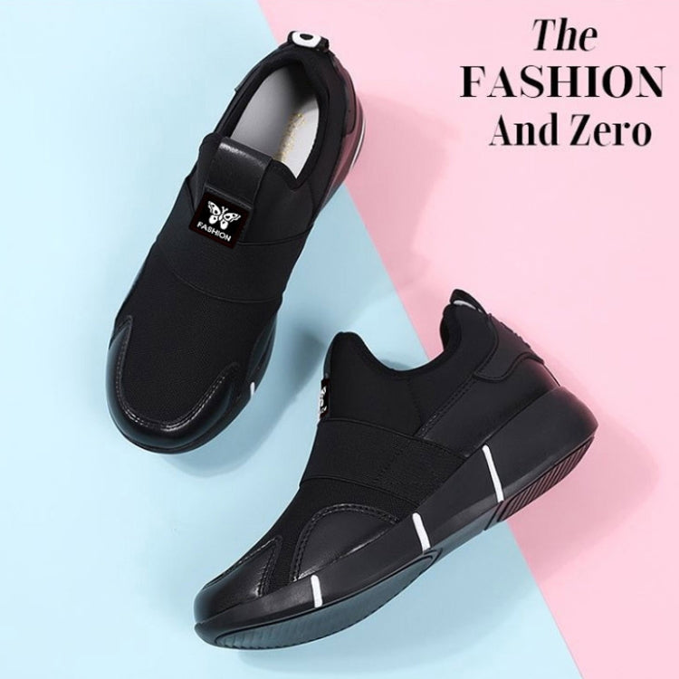 Women Running Shoes Breathable Travel Trendy Shoes Casual Soft Sole Sneakers, Size: 39