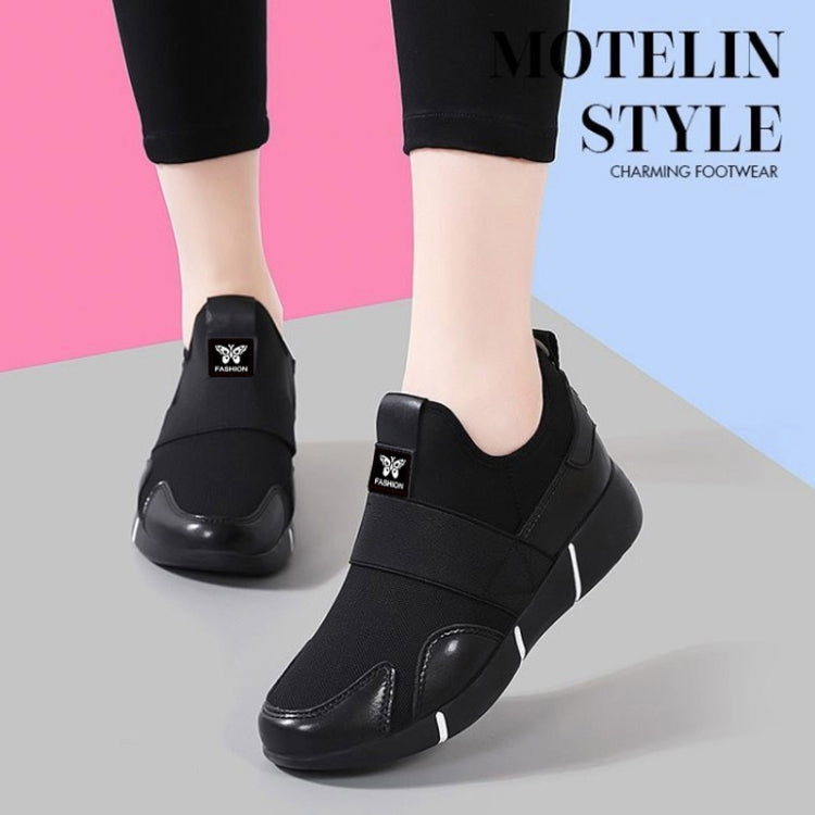 Women Running Shoes Breathable Travel Trendy Shoes Casual Soft Sole Sneakers, Size: 39