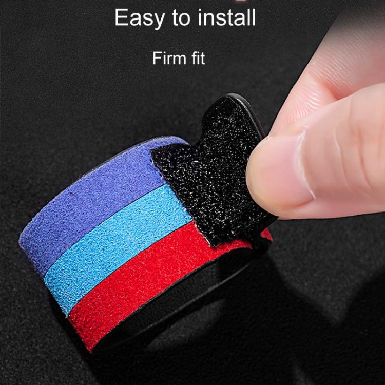 Car Universal Accessory Steering Wheel Return Logo, Style: Italian Label