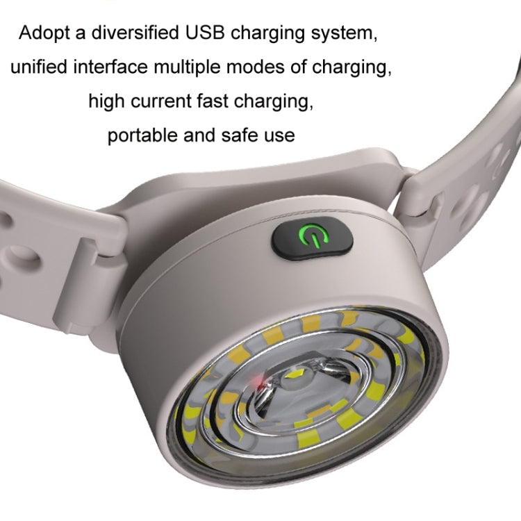 Outdoor Cycling USB Charging Strong Light High Brightness COB Headlamp