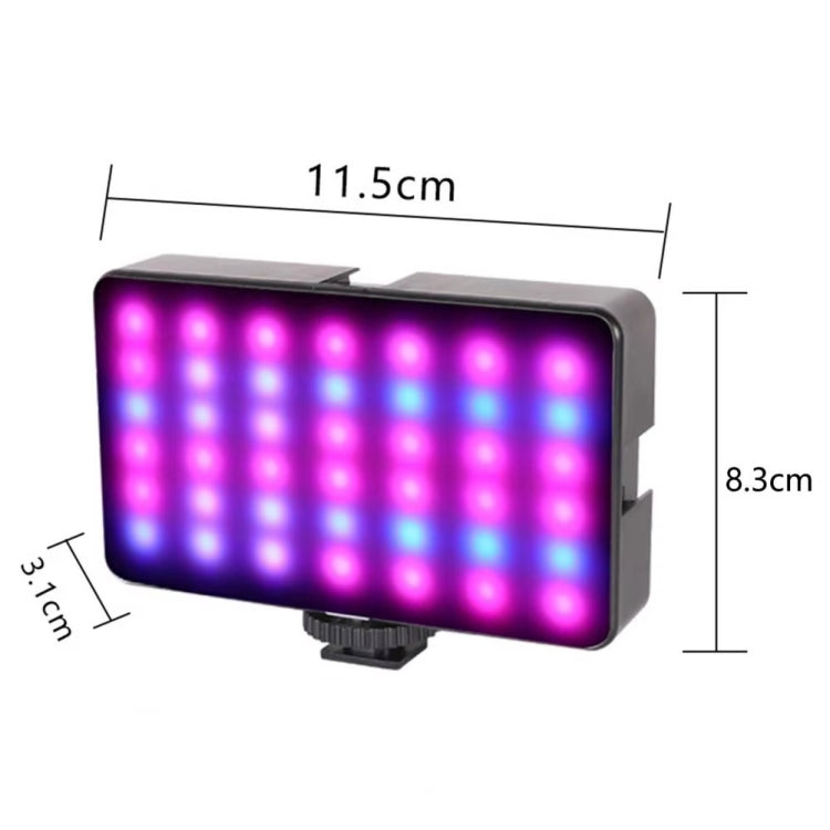 WL-R2 Photography Fill Light Portable Full Color RGB Hit Light LED Video Pocket Light