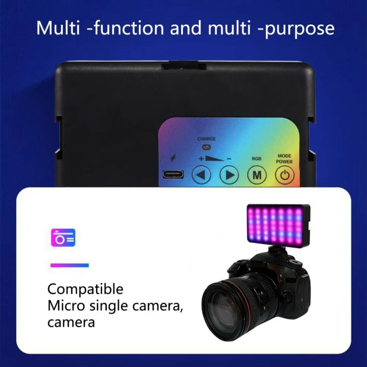 WL-R2 Photography Fill Light Portable Full Color RGB Hit Light LED Video Pocket Light