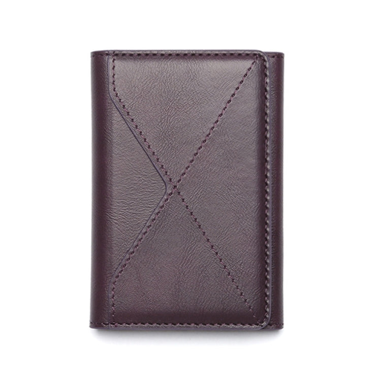Mobile Phone MagSafe Wallet Three-Fold Card Holder With Stand