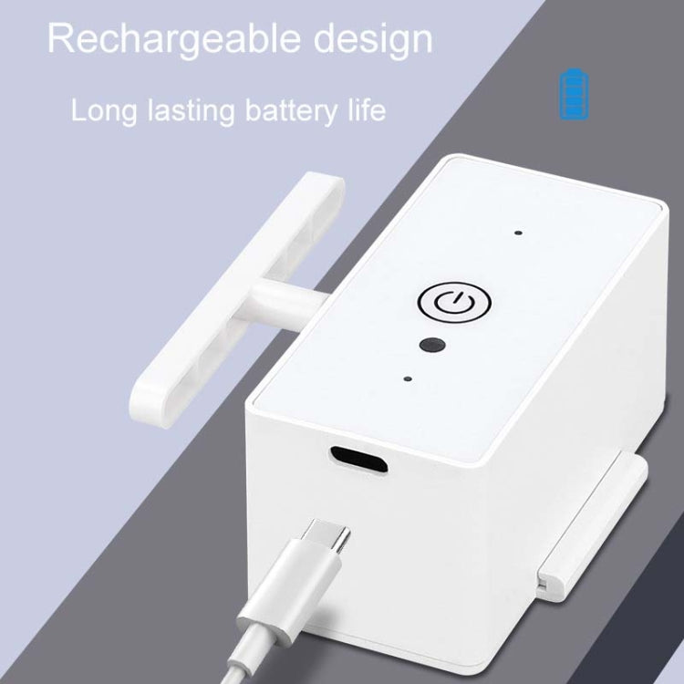 HanPai Heightened Intelligent Remote Control Home Use No Wiring Lazy Lights Off Tool - RF Model White