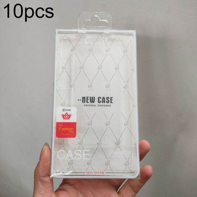 10pcs /Pack 170 X 90mm Mobile Phone Case Packaging Transparent Plastic Box