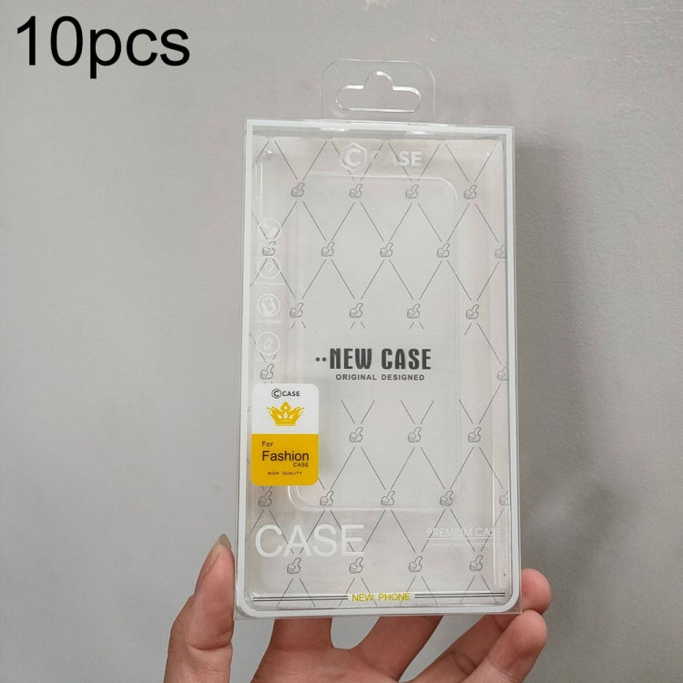 10pcs /Pack 170 X 90mm Mobile Phone Case Packaging Transparent Plastic Box