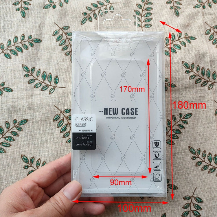 10pcs /Pack 170 X 90mm Mobile Phone Case Packaging Transparent Plastic Box