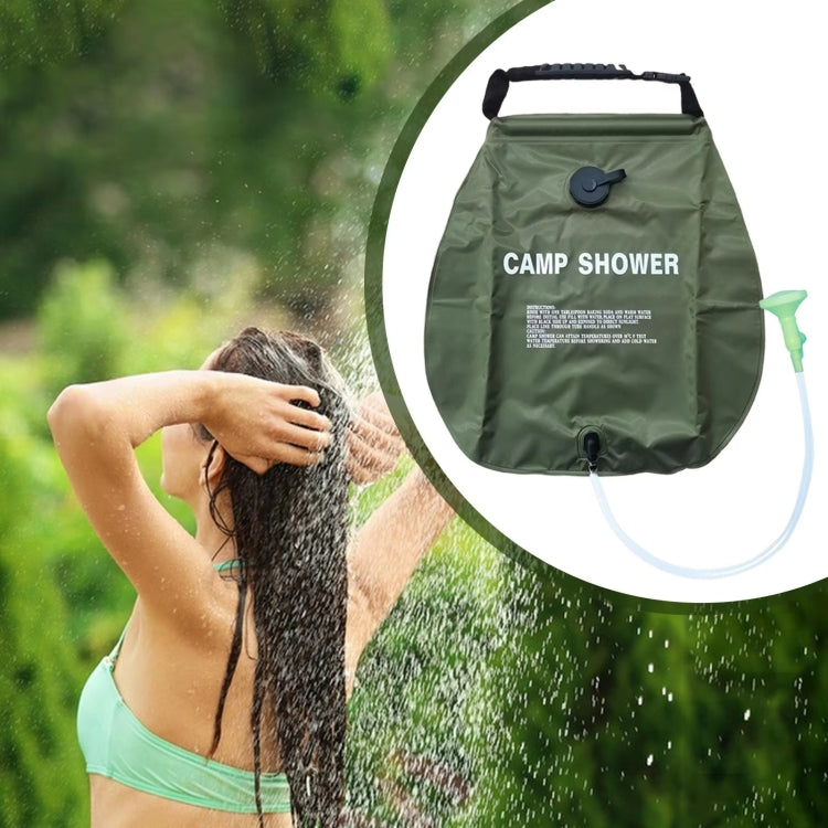 20L Outdoor Camping Shower Water Bag - Simple Version