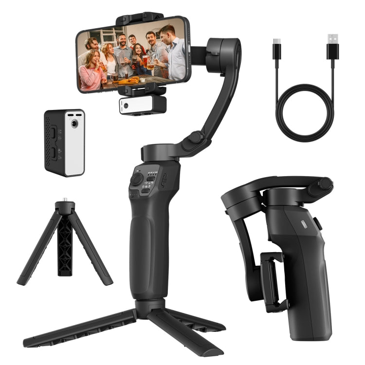 Three-Axis Anti-Shake Smart Gimbal Handheld Stabiliser With Face Follow Shot