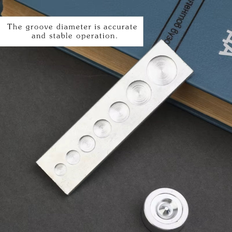 11pcs /Set Metal Snap Button DIY Installation Tool