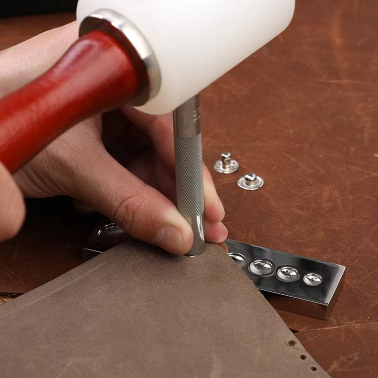 11pcs /Set Metal Snap Button DIY Installation Tool