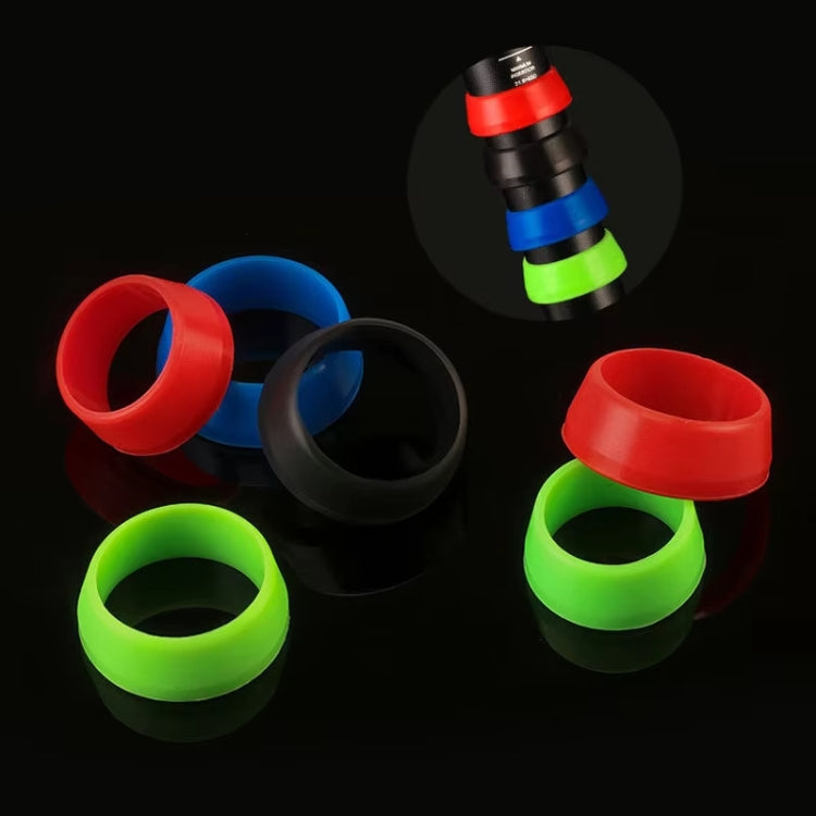 10pcs Mountain Road Bike Seatpost Waterproof Dustproof Cover, Color: Green For 30-35mm