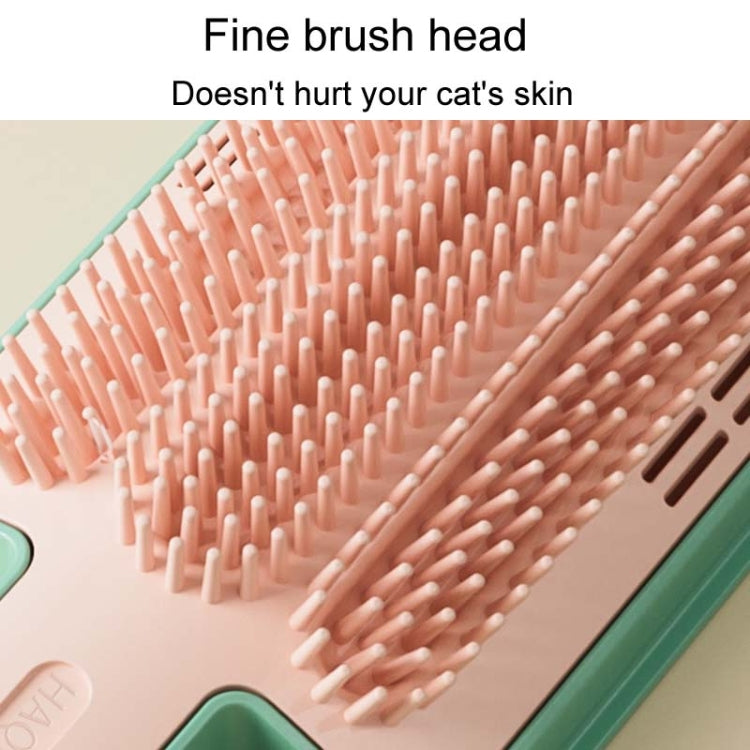 Cats Corner Self-Exciting Ice-Cream Scrubber Pet Massage Brush Toy, Style: Simple Model