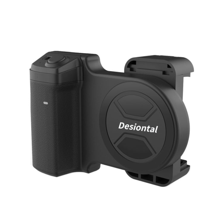 Desiontal PH-30A Mobile Phone Portable Bluetooth Remote Control Live Photo Anti-Shake Camera Aid - Black