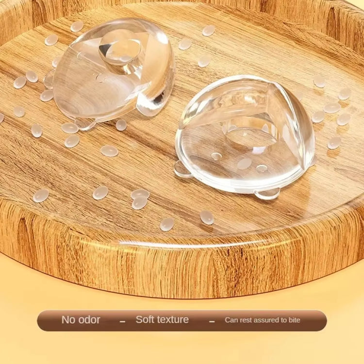 10pcs /Pack Transparent Anti Collision Safety Corner Protectors with Adhesive - Panda Airbag