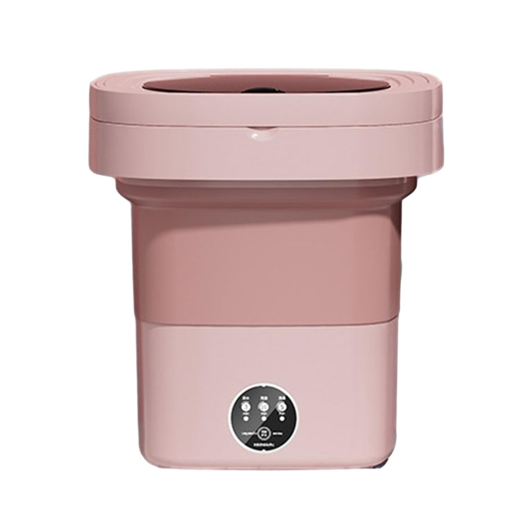 Fully Automatic Mini Foldable Washing Machine With Dehydration Function, Size: UK Plug