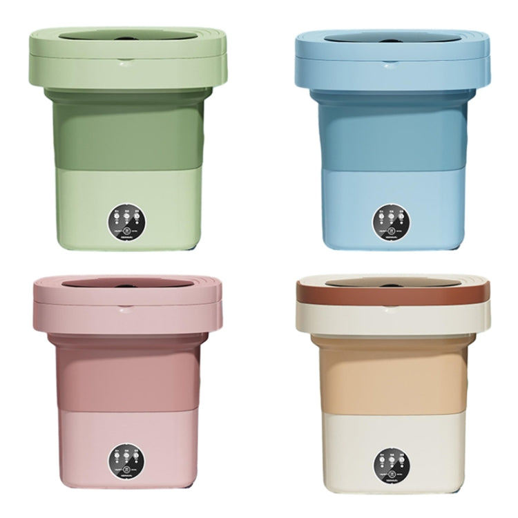 Fully Automatic Mini Foldable Washing Machine With Dehydration Function, Size: UK Plug