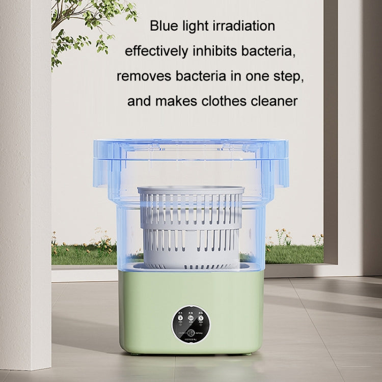 Fully Automatic Mini Foldable Washing Machine With Dehydration Function, Size: AU Plug