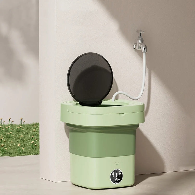 Fully Automatic Mini Foldable Washing Machine With Dehydration Function, Size: UK Plug