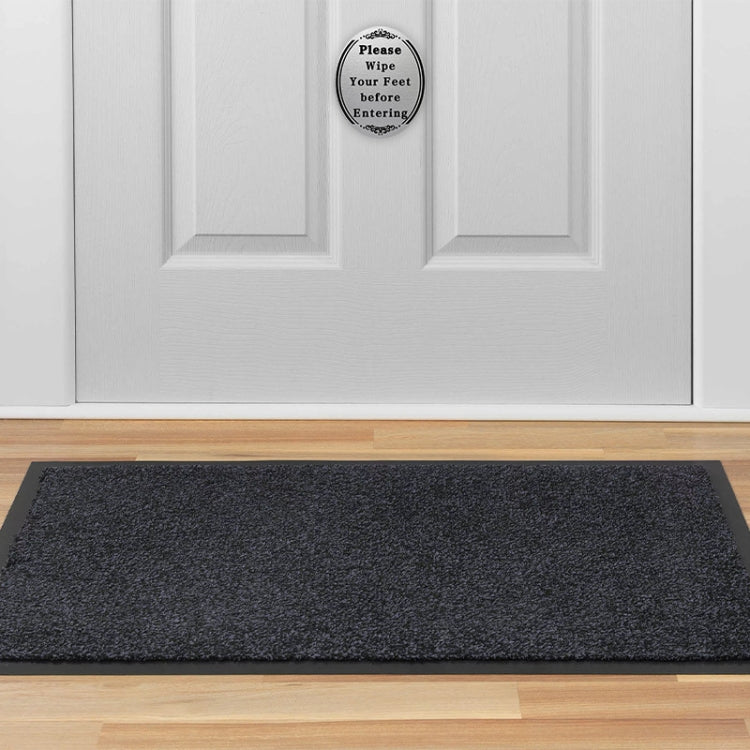 Please Wipe Your Feet Before Entering Wall Door Reminders Waterproof Stickers - 20x12cm