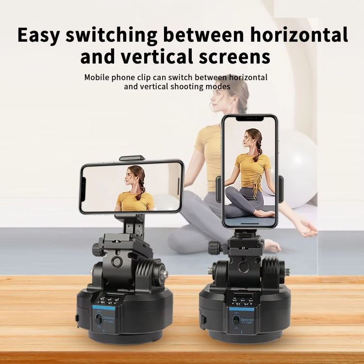 Desiontal YT-1500 Electric Gimbal Mobile Camera Live Streaming Panoramic Stabiliser With Rocker Rotation - Standard