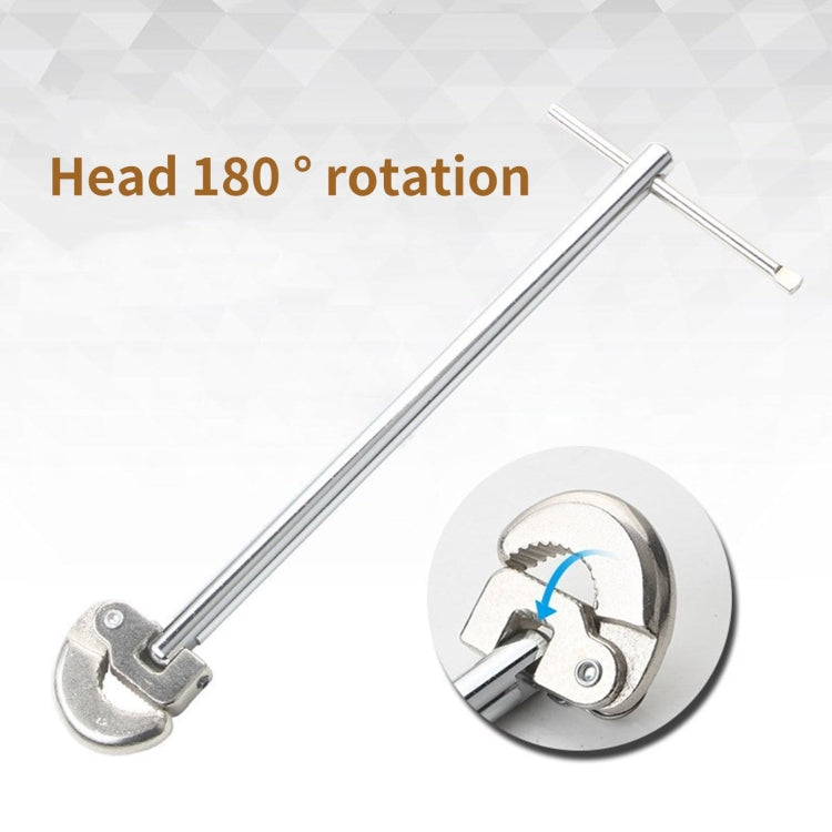 Multifunctional Wash Basin Sink Hot Cold Faucet Wrench - 12 inch