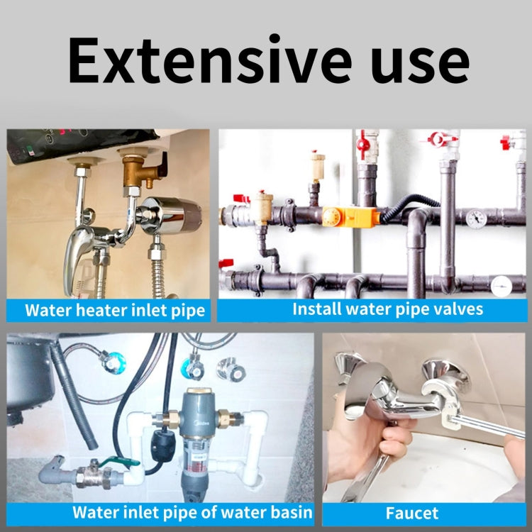 Multifunctional Wash Basin Sink Hot Cold Faucet Wrench - 12 inch