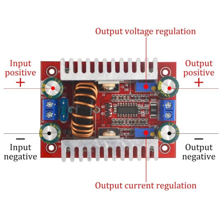 MK00132 DC-DC 400W 15A Boost Converter Constant Current Power Supply LED Driver Voltage Charger Module
