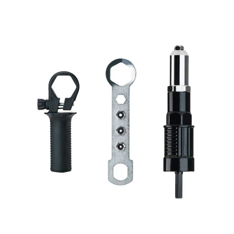Electric Rivet Nut Machine Core Pulling Accessories Riveting Tools Cordless Rivet Drill Adapter - Boxed