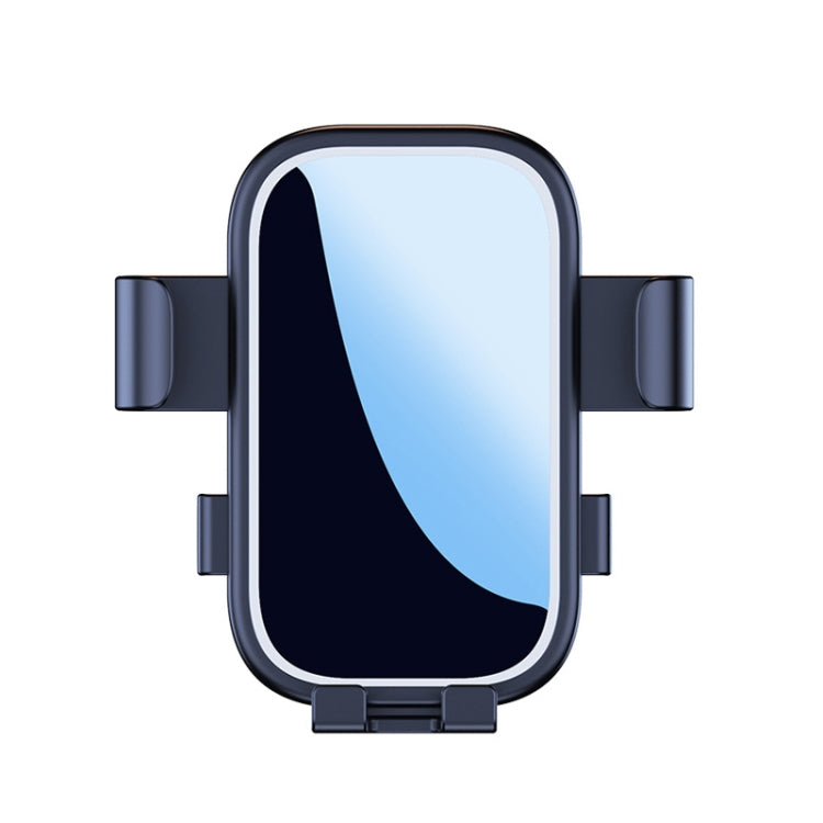 For 17mm Universal Ball Head Car Mobile Phone Holder, Without Base, Style: Y96 Silver Edge