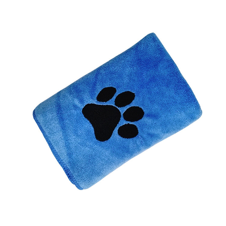 Pet Microfiber Absorbent Towel Cat Dog Bath Cleaning Towel, Size: 50x100cm