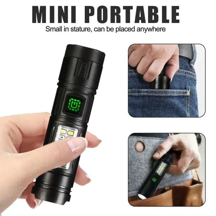 E-SMARTER CY011 Bright LED Side Light Flashlight Repair Mini Drop Proof Torch